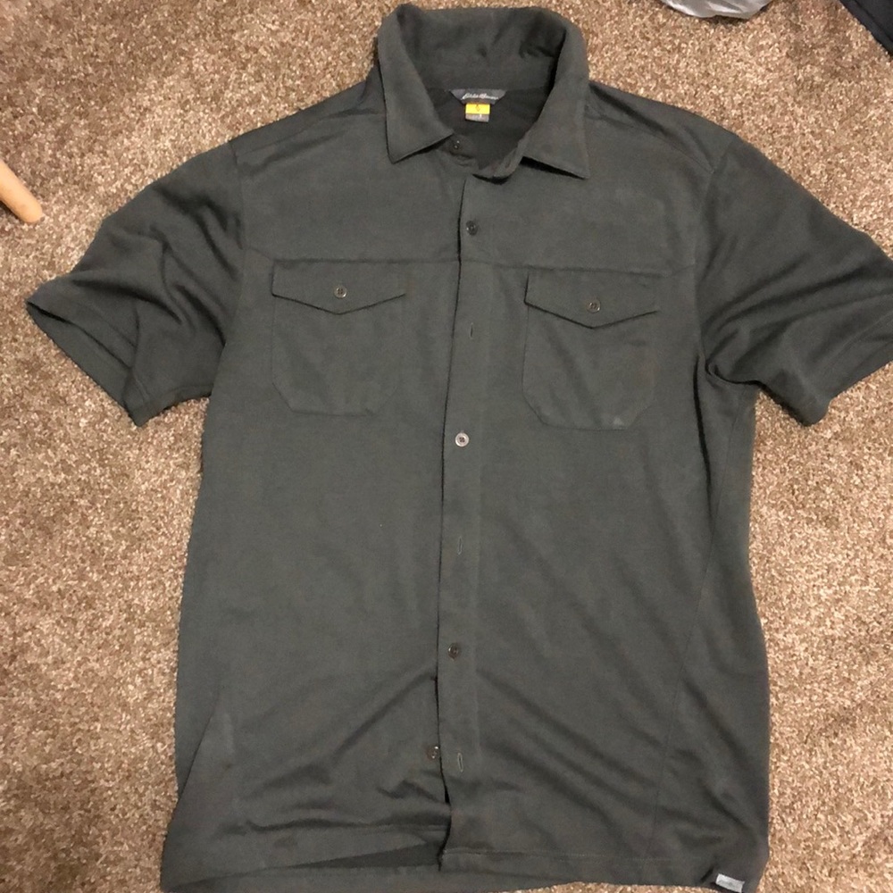 Eddie Bauer short sleeve button down